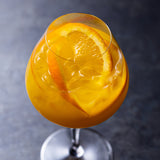 Yuzu & Kombu Liquid with orange and soda